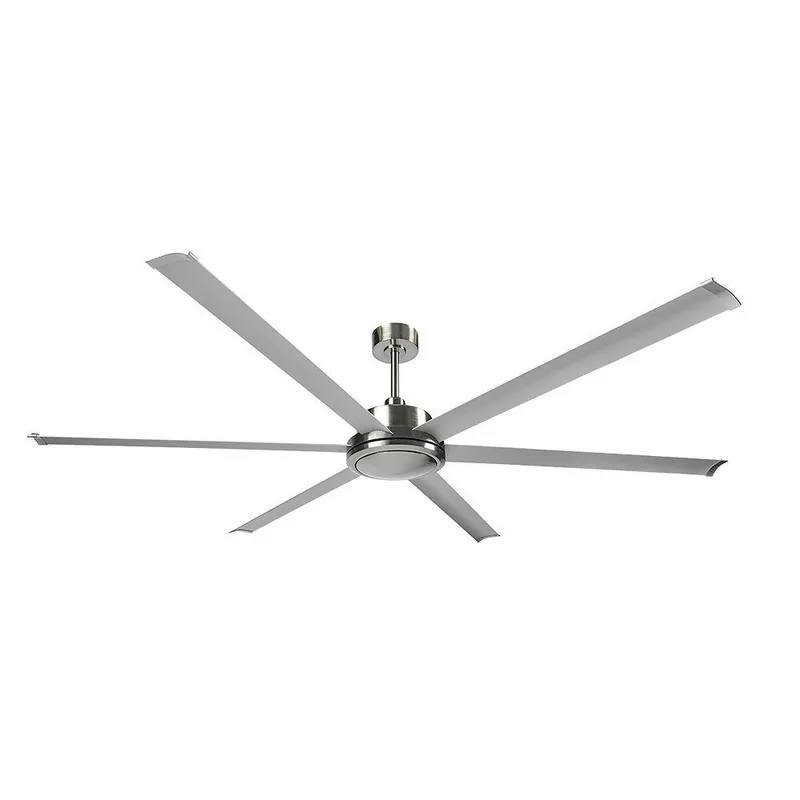 ventilador de techo metal color niquel serie sanson 305cm - Electrodomésticos