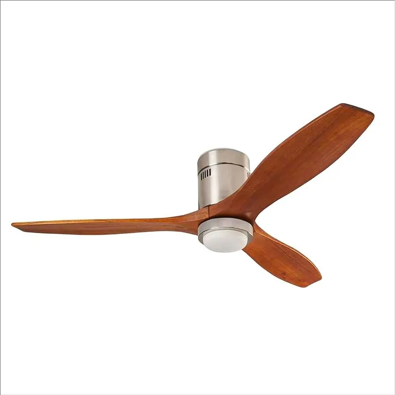 ventilador de techo metal color niquel serie stem 137cm - Electrodomésticos
