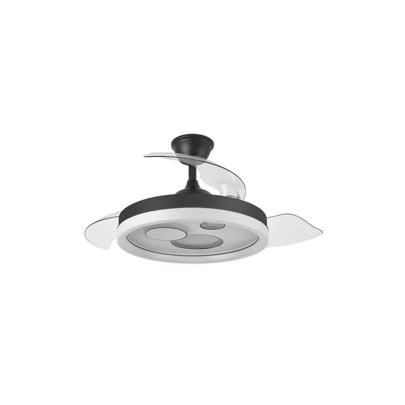 ventilador de techo metal color blanco serie turia 50cm - Electrodomésticos