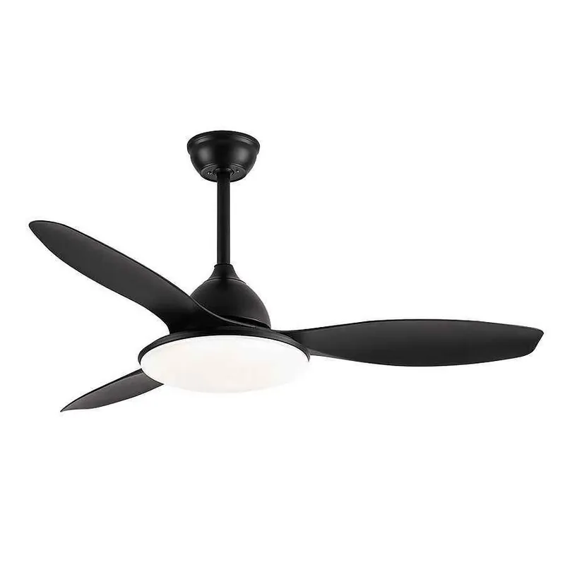 ventilador de techo metal color negro serie yael 122cm - Electrodomésticos