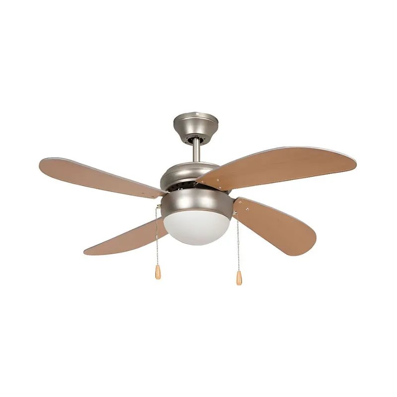 Ventilador de techo Niza 50W 4 aspas natural Ø106 cm - Electrodomésticos