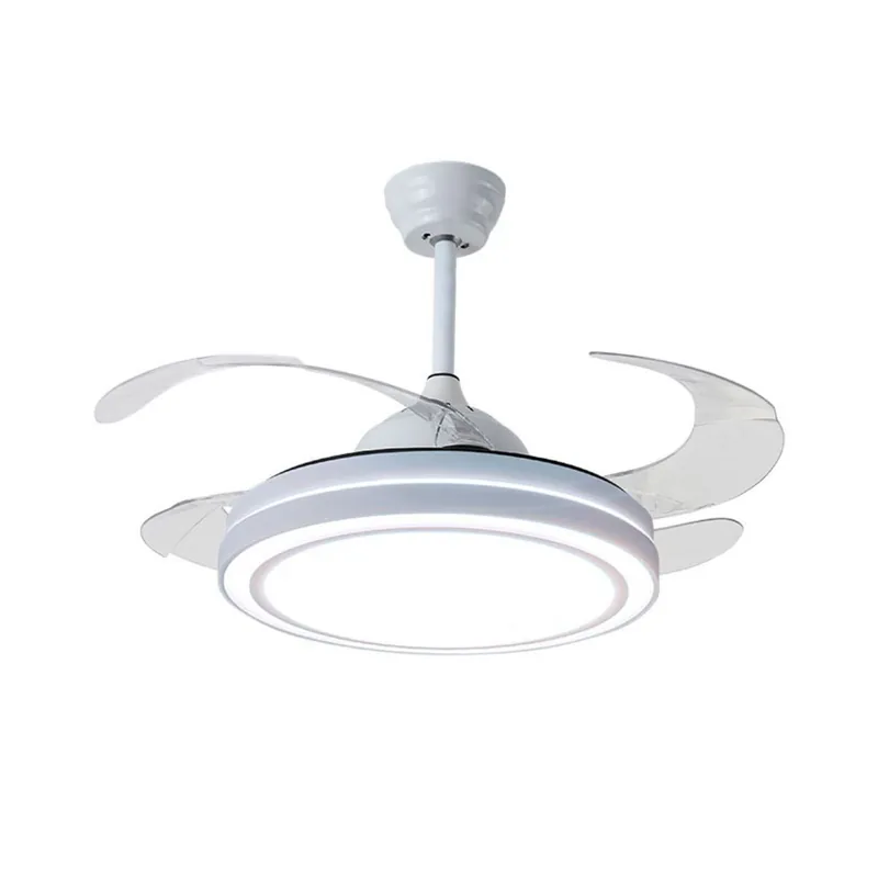 Ventilador de techo Quebec Bel Air 72W 4 aspas retráctiles mando a distancia blanco Ø108 cm - Electrodomésticos