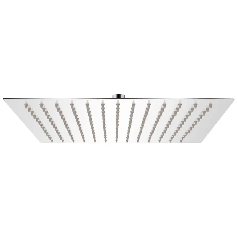 Cabezal de ducha efecto lluvia acero inoxidable 30x30 cm - Baño
