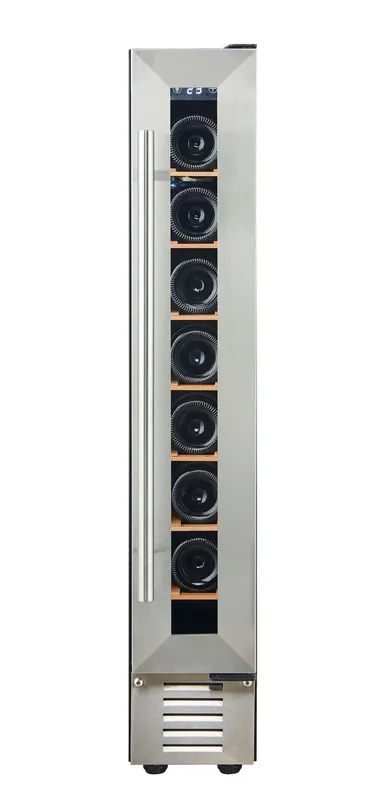 Vinoteca Encastrable VINOBOX 7 Design Inox hasta 7 botellas - Electrodomésticos