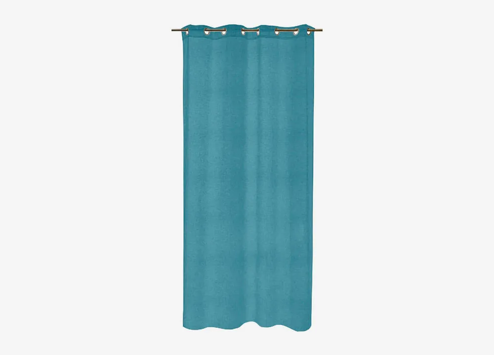 Visillo COLIN poliéster 140x250cm azul - Textil