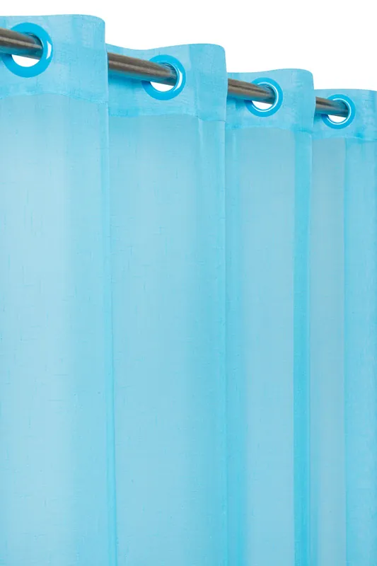 Visillo LETICIA 140x260cm color azul - Textil