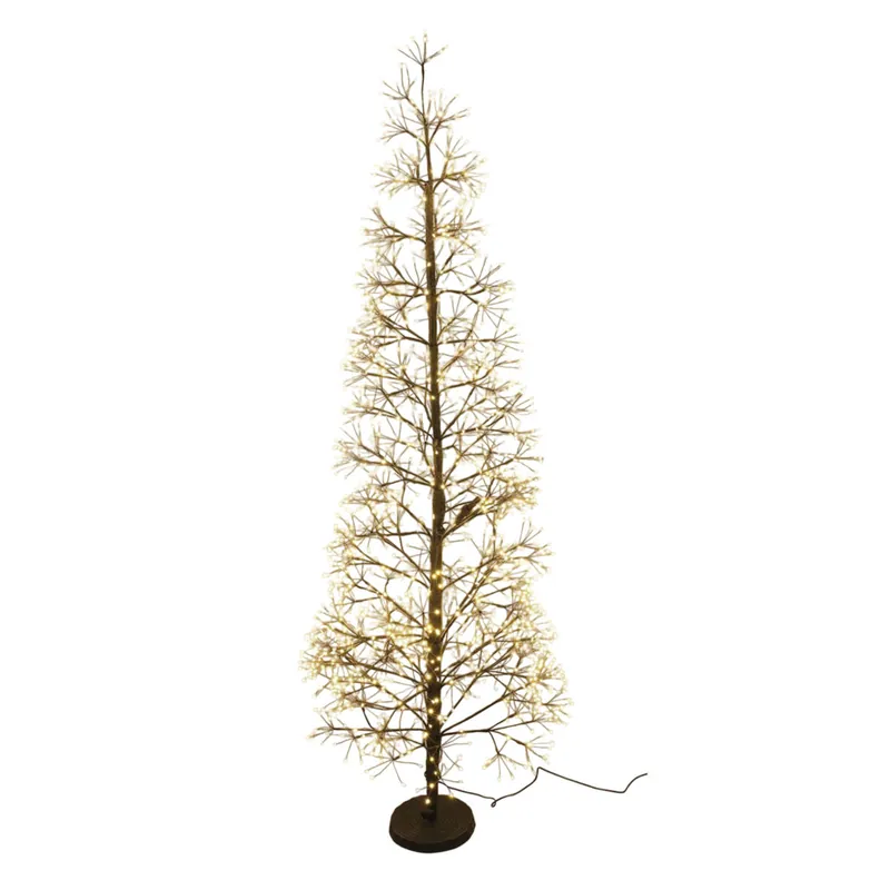 Well Home Árbol de Navidad con 1600 LEDs en Blanco cálido 150cm - Decoración
