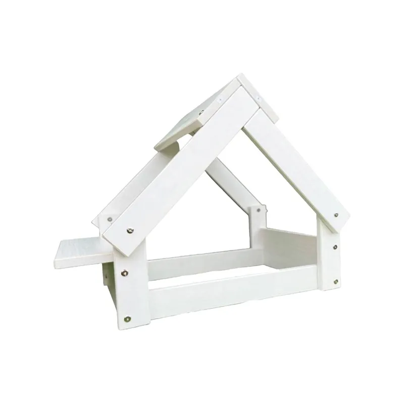Well Home Caseta para Perros de Interior estructura de madera en Blanco - Jardín