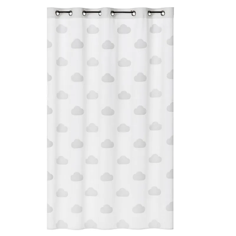 Well Home Cortina infantil "Nuage" blanca 140x240cm - Textil