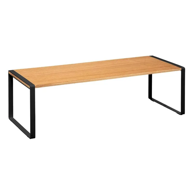 WELL HOME - Estante flotante de madera en color negro 50,5x18x15cm