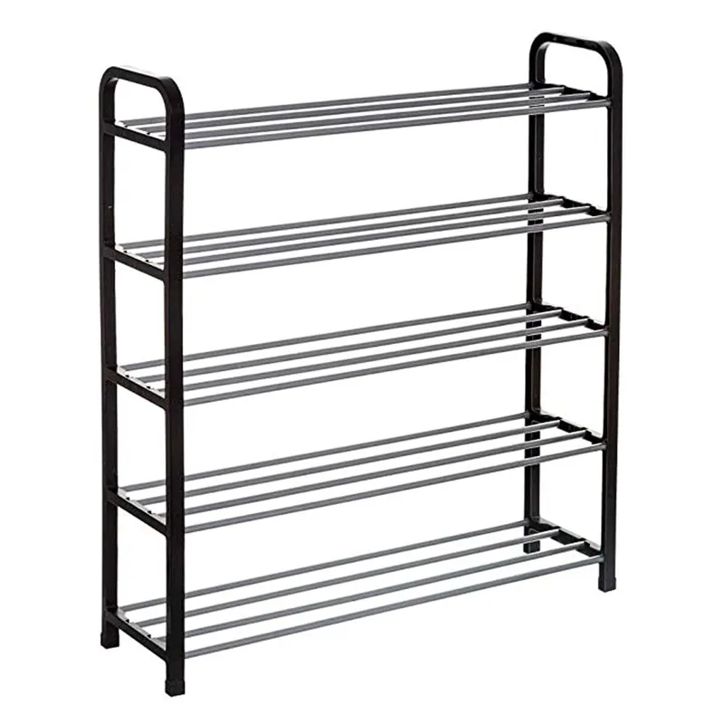 WELL HOME - Estantería para zapatos de metal y plástico
