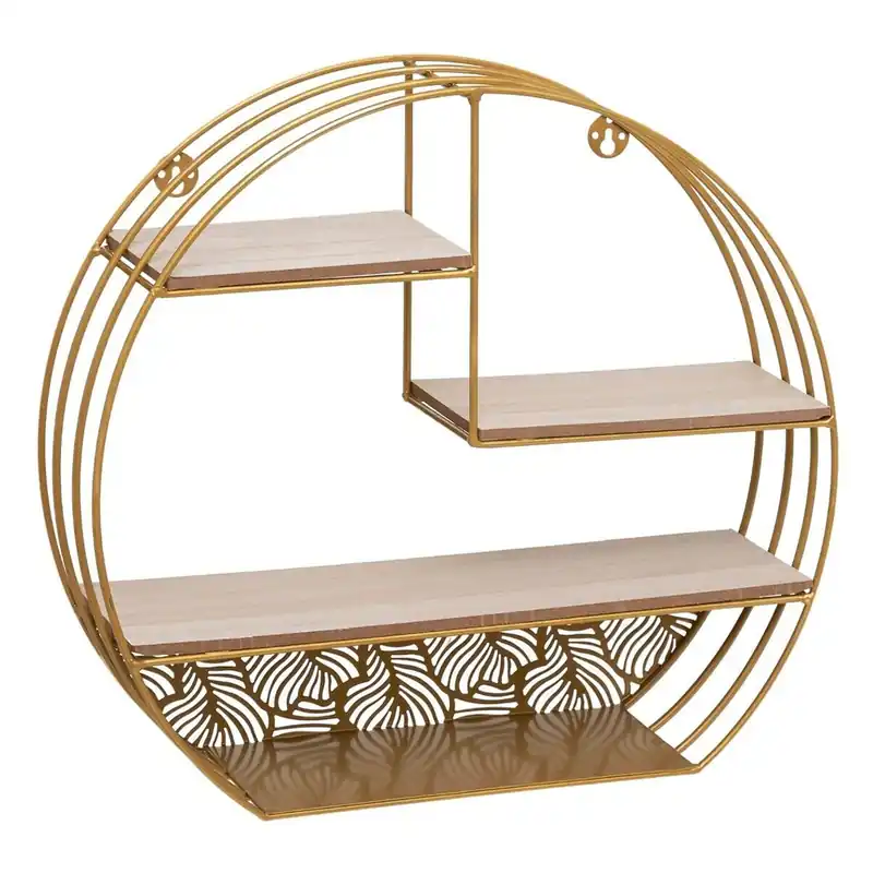 WELL HOME - Estanteria Pared Madera Metal