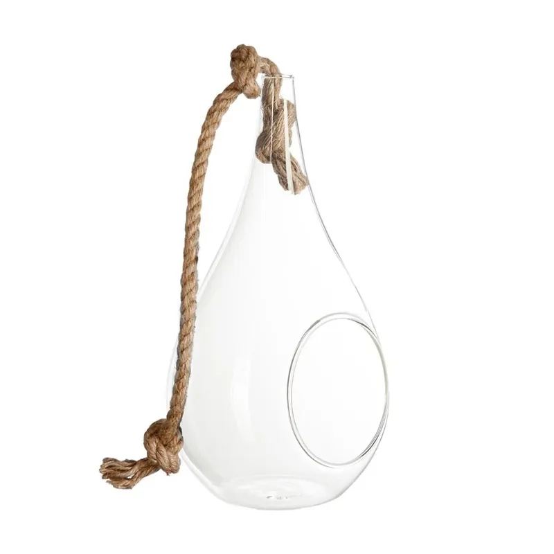 Well Home Gota de vidrio + cuerda H25 - Decoración
