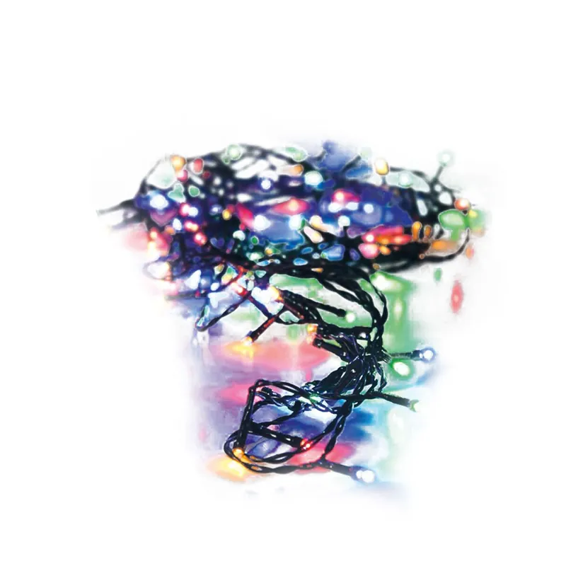 Well Home Guirnalda con 320 Luces LED Multicolor para Exteriores - cable 3m