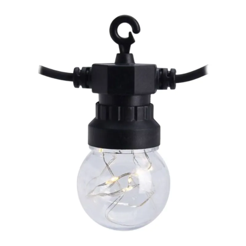 Well Home Guirnalda de 20 Luces Blancas cálidas con Temporizador 950cm - Decoración
