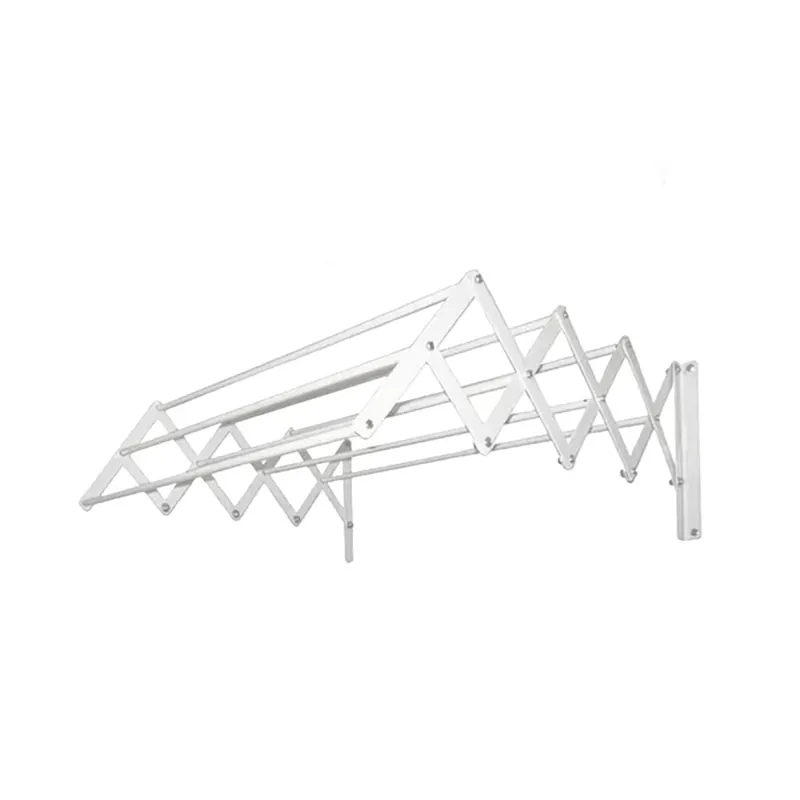 Well Home Tendedero Extensible de pared en Metal 80cm x 3m - Electrodomésticos