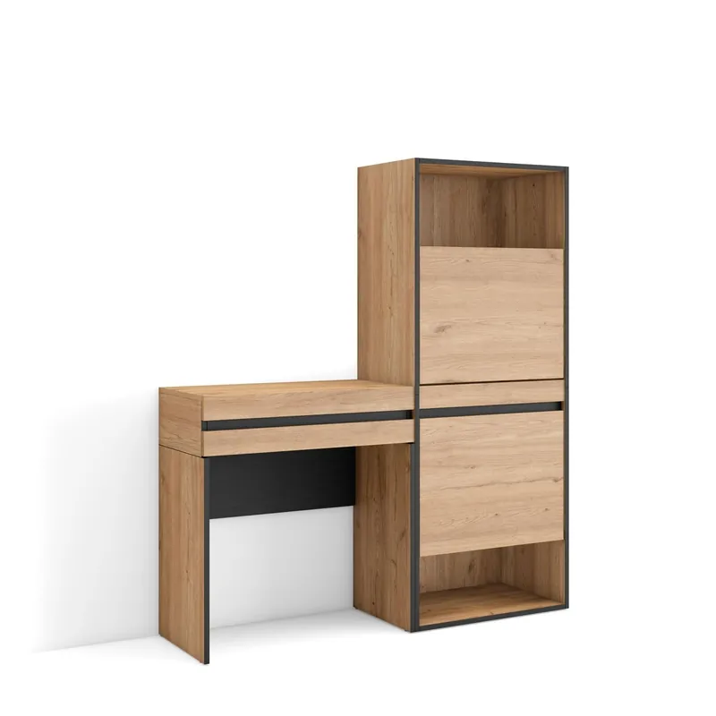 Zapatero, Armario zapatos botas, 130x35x145cm, Dormitorio, habitación, Tocador, Estilo Moderno, Blanco - Muebles