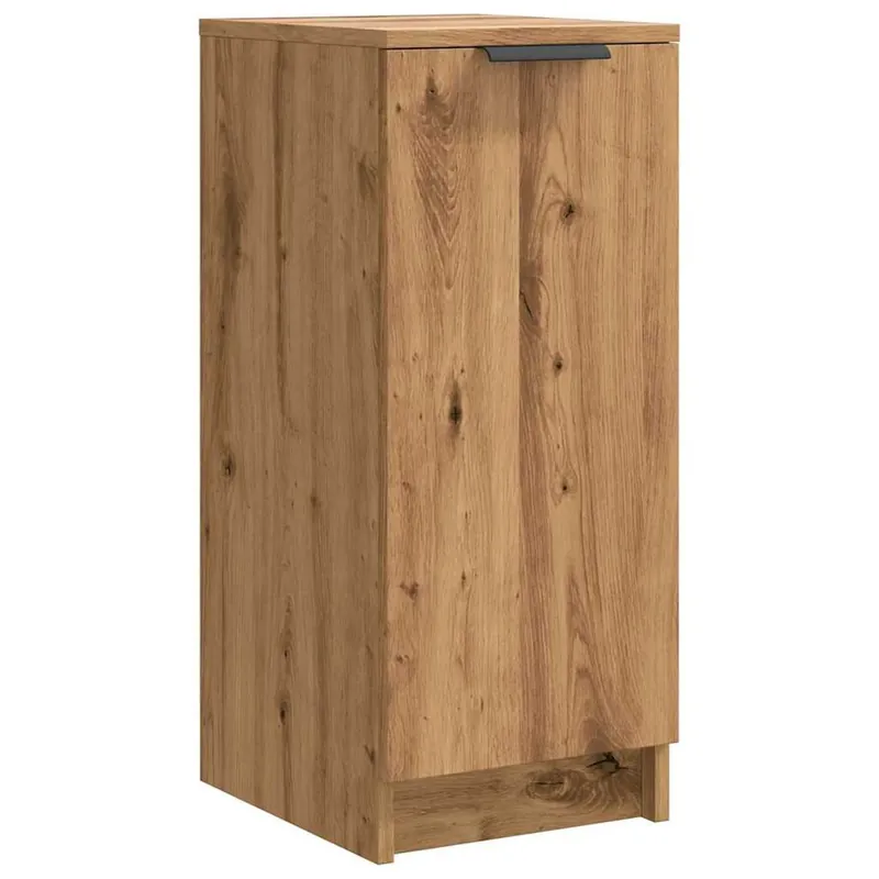 Zapatero Amberes 1 puerta roble 70x29,5x35 cm - Muebles