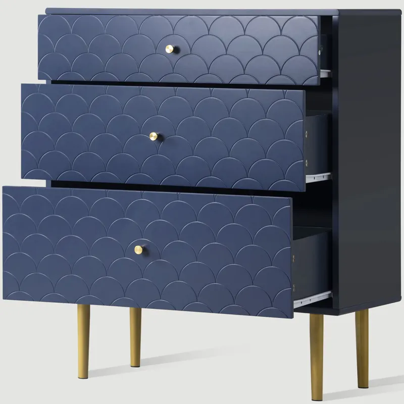 Zapatero con 3 Cajones y Puertas Cerradas Kaugzun M - Muebles