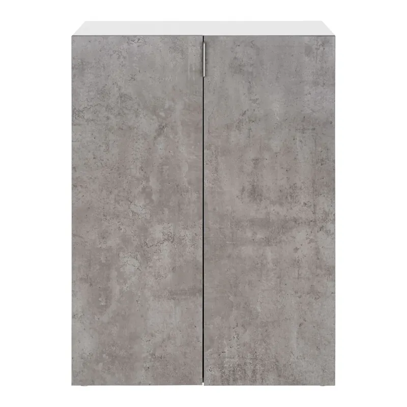 Zapatero IZBY 2 puertas 72x103x36cm gris - Muebles