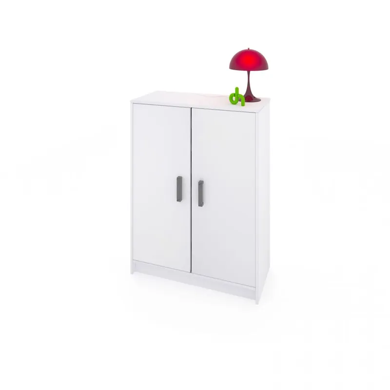 Zapatero Liam 75 Blanco 75 x 101 x 36 cm - Muebles