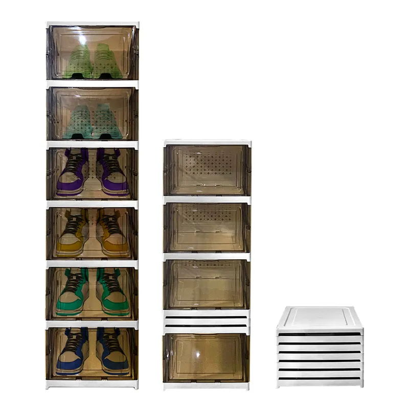 Zapatero Plegable 6 Niveles Nyana Home | Caja Zapatos | Organizador Calzado - Muebles