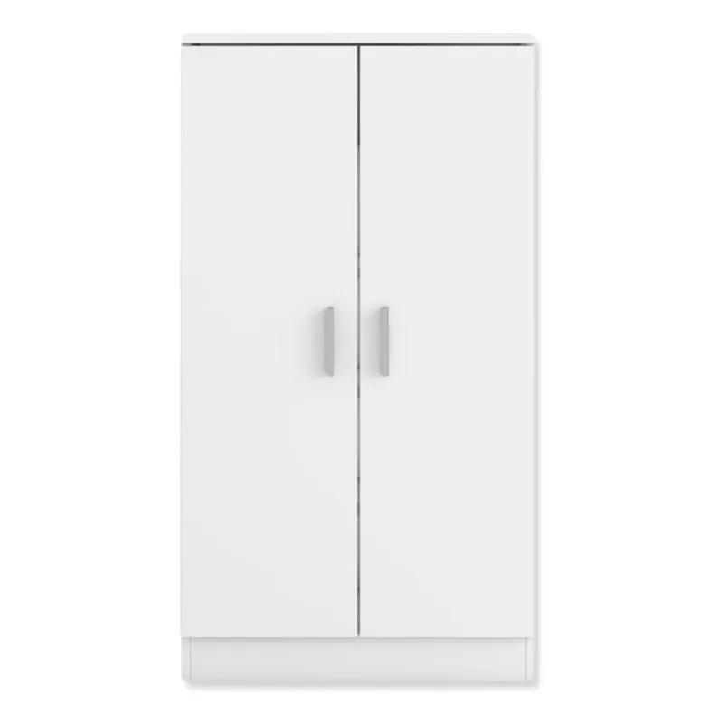 Zapatero Rhin 4 estantes blanco mate 100,5x55,2x35 cm - Muebles