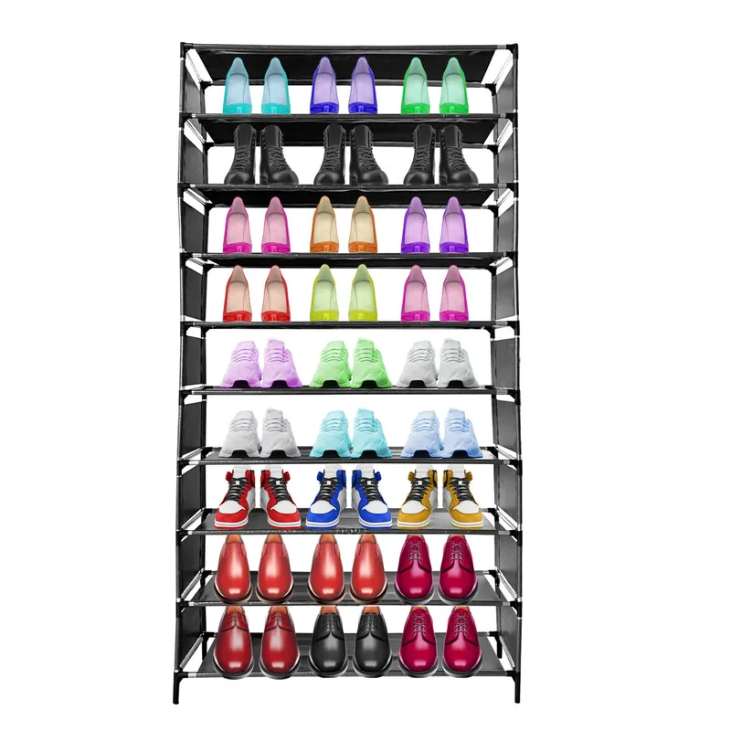 Zapatero Tela Nyana Home Hasta 36 pares 160x90x27 cm - Muebles