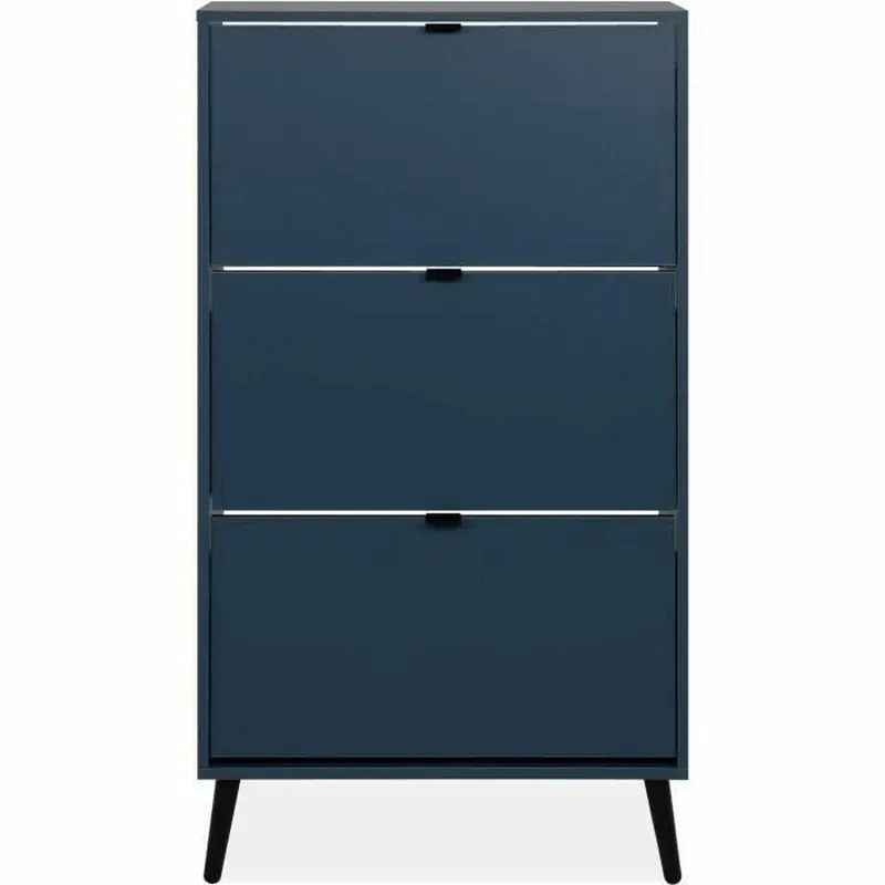 Zapatero VIGO 49A Azul 70 x 24 x 125 cm - Muebles
