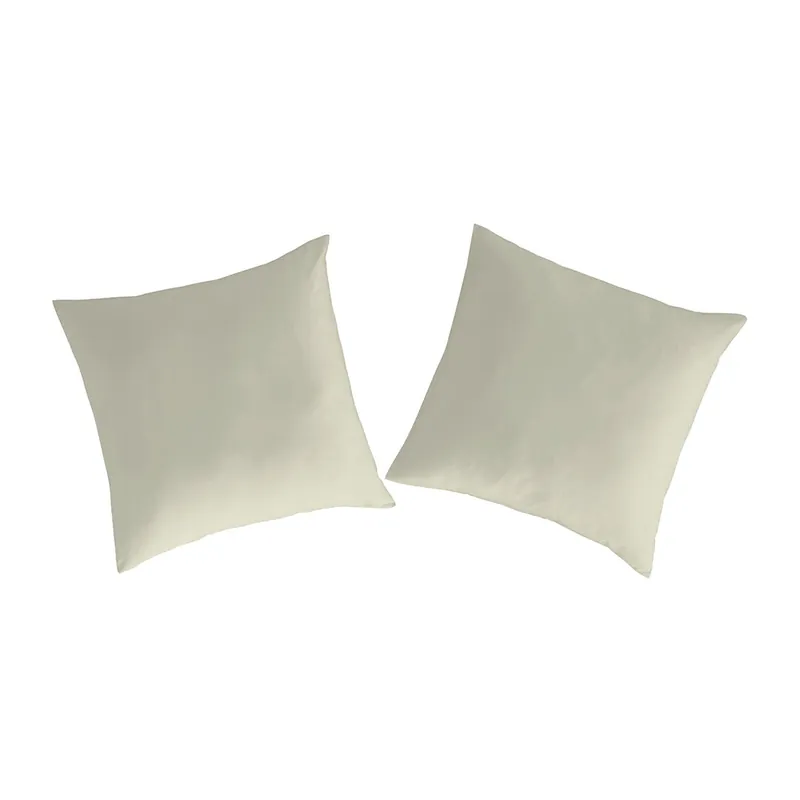 2 Fundas de almohada 100% algodón PURE 80x80 cm Denim - Textil