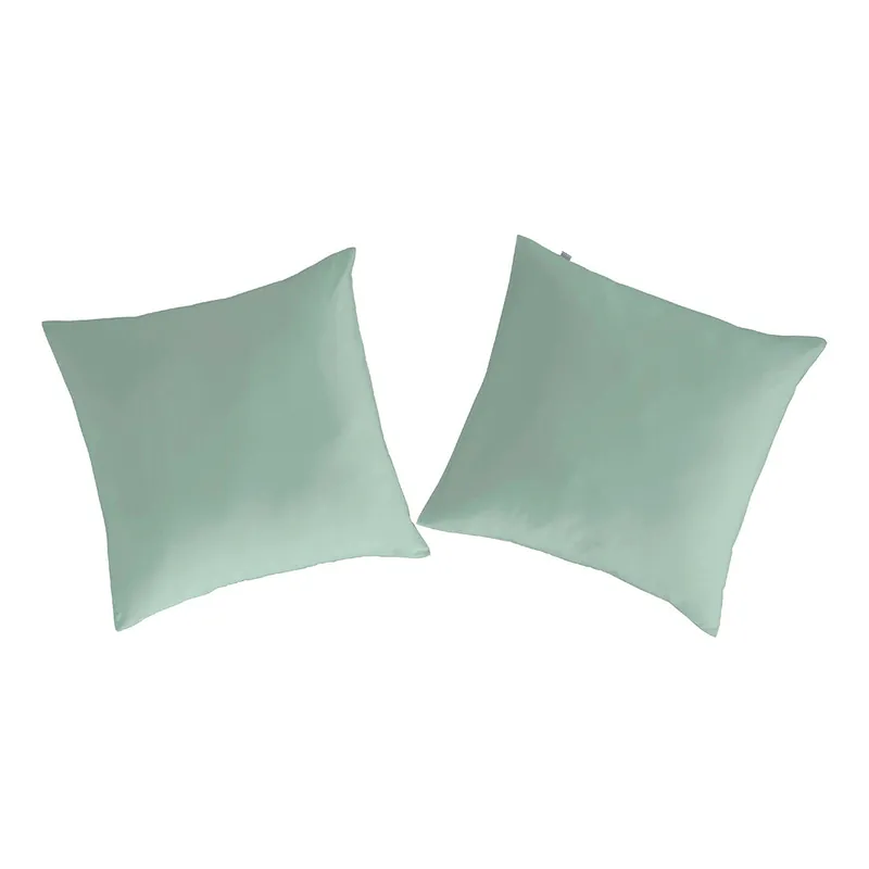 2 Fundas de almohada de algodón CASUAL 80x80 cm Maiz - Textil
