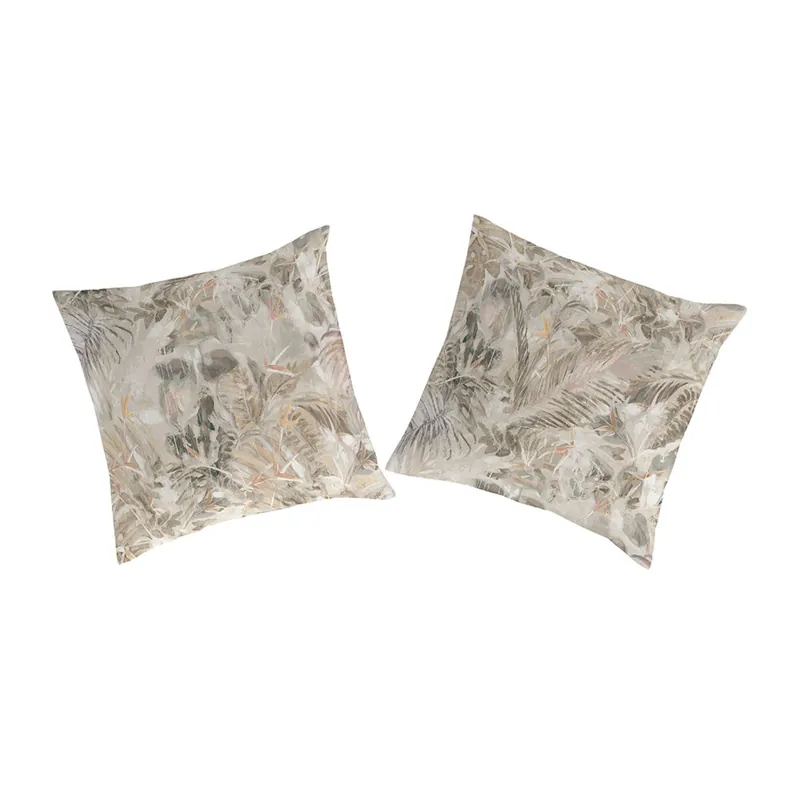 Funda de almohada (2) MANUELA beige 65x65(2) cm - Textil