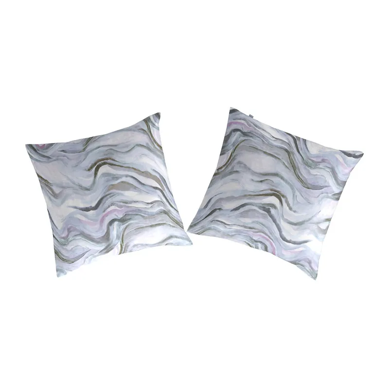 2 cuadrantes MAYA 65x65 cm azul - Textil