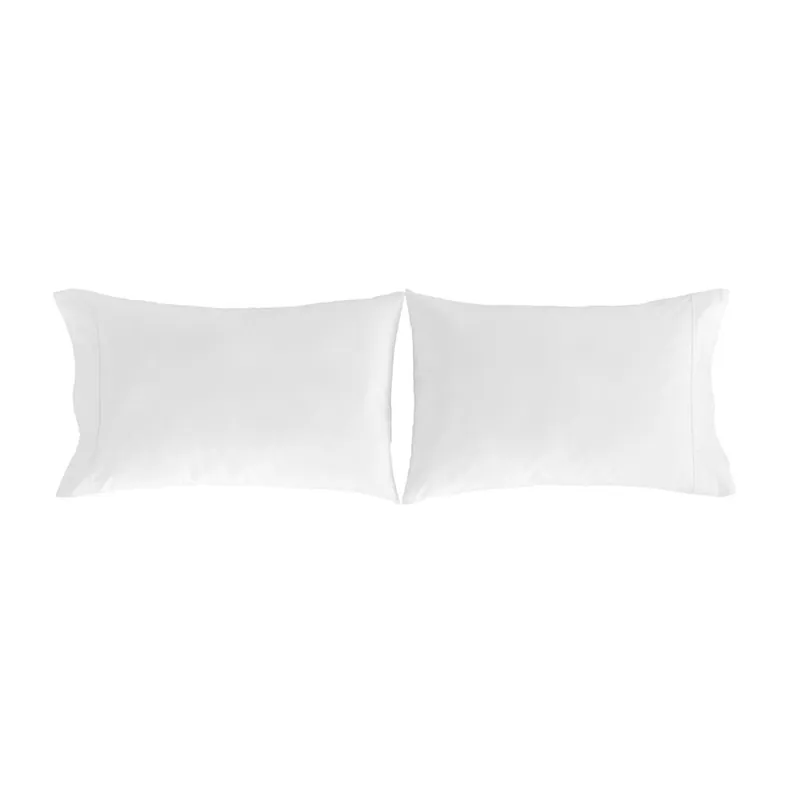 Funda de almohada (2) PURE blanco 50x75 (2) cm - Textil