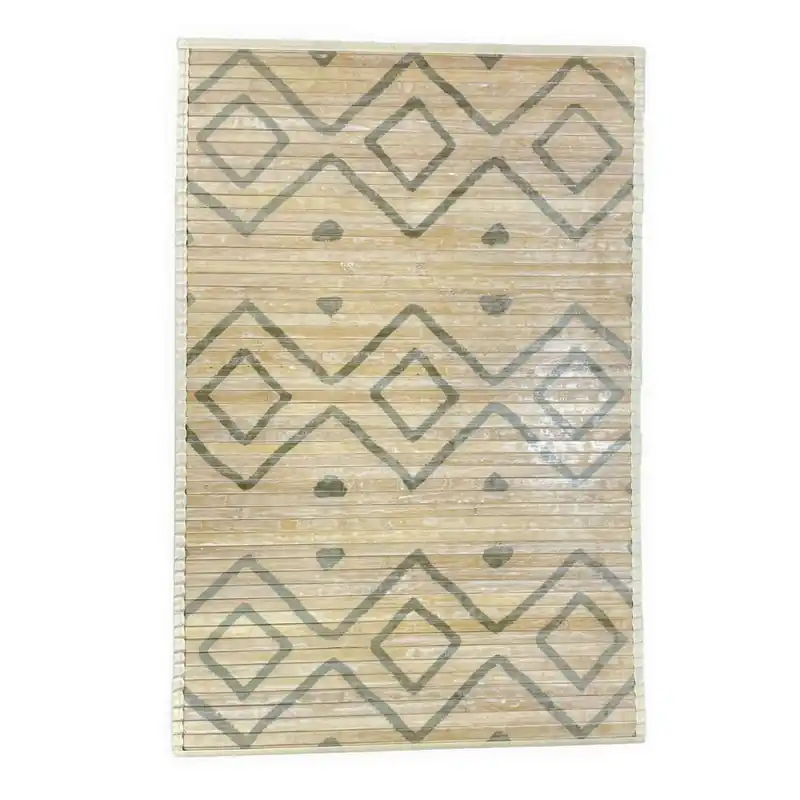 Acomoda Textil – Alfombra Bambú para Interior y Exterior. (160x230 cm, Modelo B)