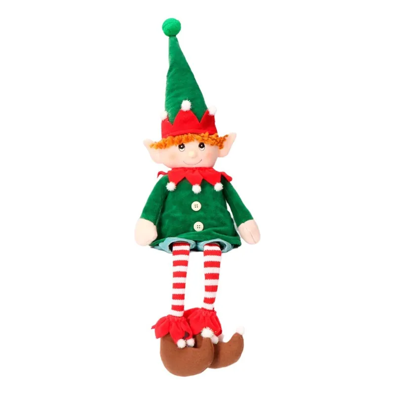 Adorno Navideño Decoris Elfo 22 X 11 X 60 CM - Decoración