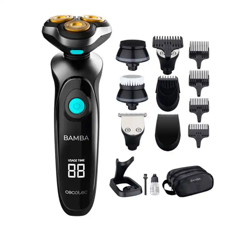 Afeitadora Cecotec Bamba PrecisionCare TwistGroom 10in1 600mAh negro - Electrodomésticos