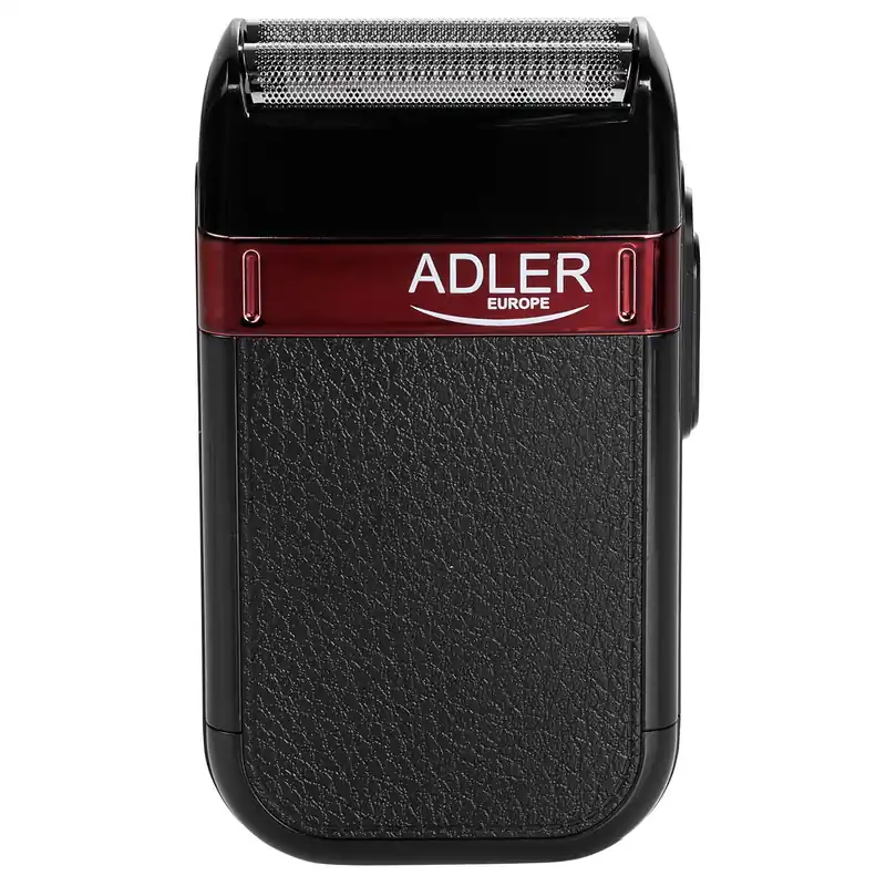 Adler AD2923 Afeitadora Eléctrica en Húmedo y Seco IPX 4 , 2 Cabezales de Láminas, Inalámbrica, Recargable, , Negro - Electrodomésticos