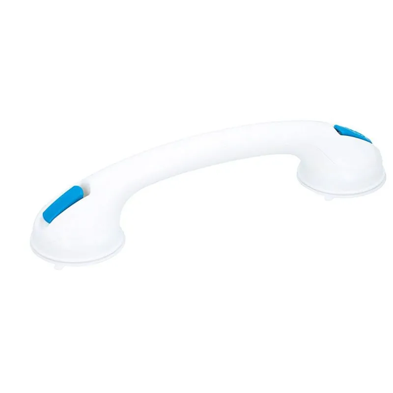 Agarre para baño Vivamore de ventosas blanco 9,5x40x8 cm