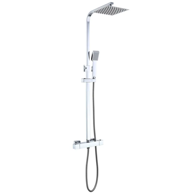 AICA Columna de Ducha Termostática| Alcachofa|Sistema de Ducha - Baño