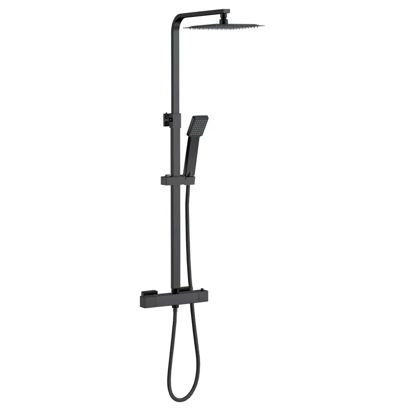 AICA Columna de Ducha Termostática con alcachofa y ducha superior - Baño