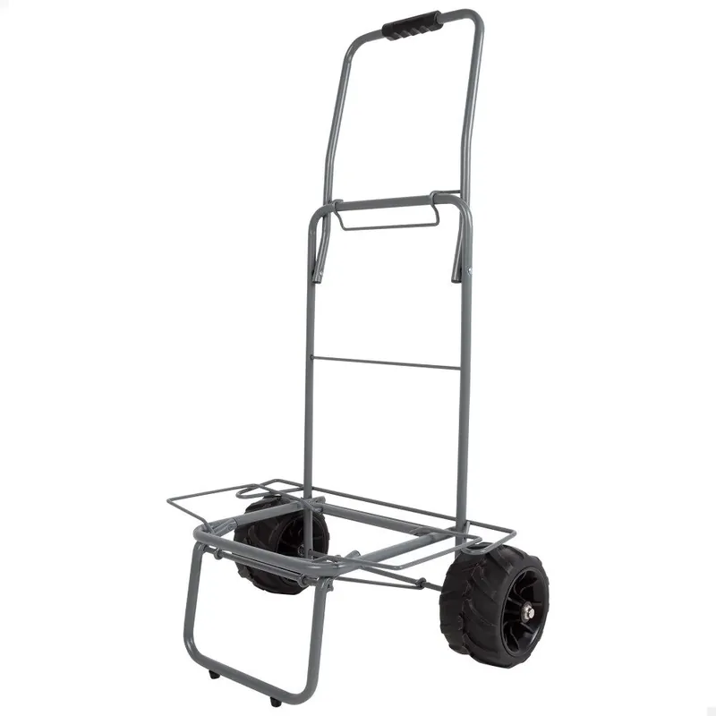 Aktive Carro playa plegable c/ruedas grandes y cuerda de sujeción - Jardín