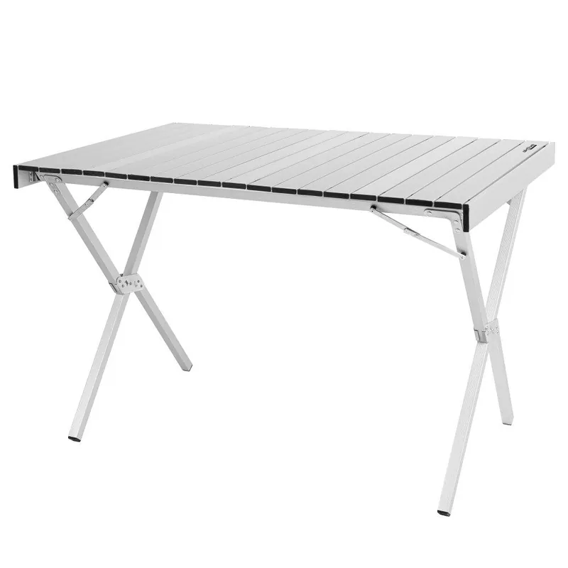 Aktive Mesa plegable camping aluminio antideslizante y desmontable c/bolsa - Jardín