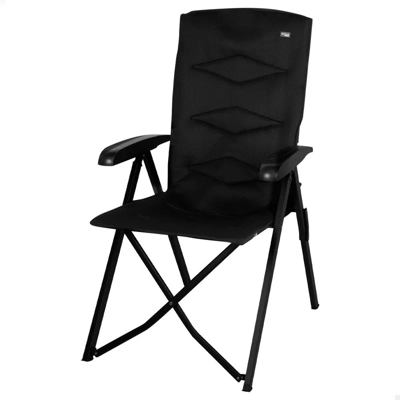 Aktive Silla plegable camping acolchada y reclinable 5 posiciones - Jardín