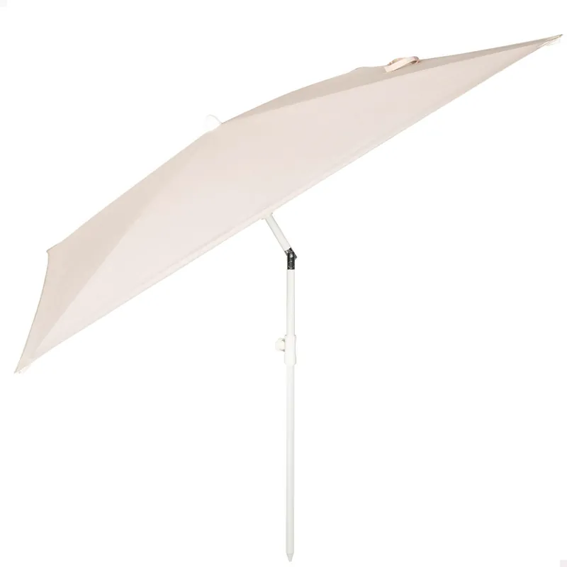 Aktive Sombrilla terraza 4 varillas 180 cm beige - Jardín
