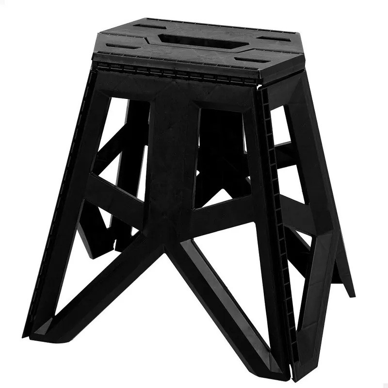 Aktive Taburete plegable camping extraresistente 150 kg c/asa transporte 41x33x39 cm - Muebles