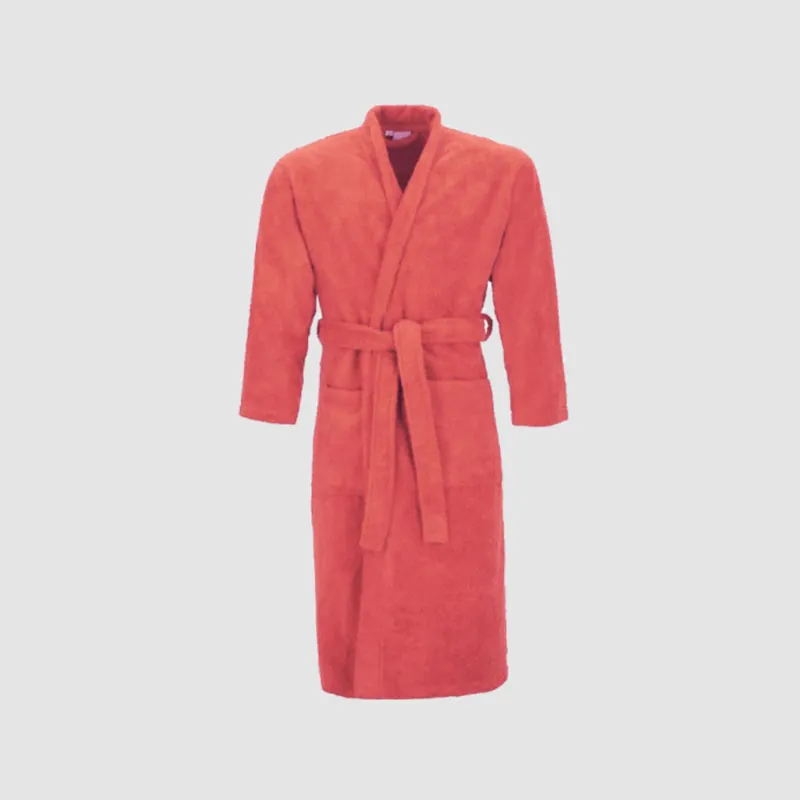 Albornoz Algodón Naranja Donegal Talla M - Textil
