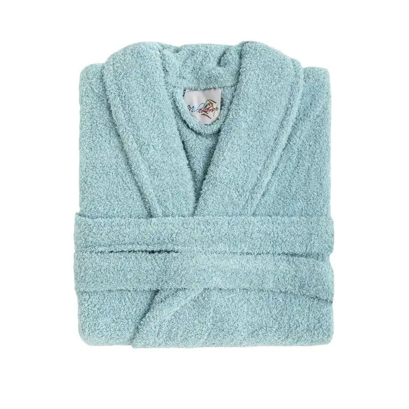 Albornoz Adulto Baño Rizo Aguamarina Talla S Donegal Collections - Textil