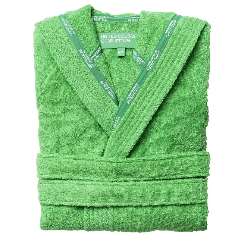 Albornoz Benetton 360 Gsm 100% Algodón, Talla: L/Xl - Textil