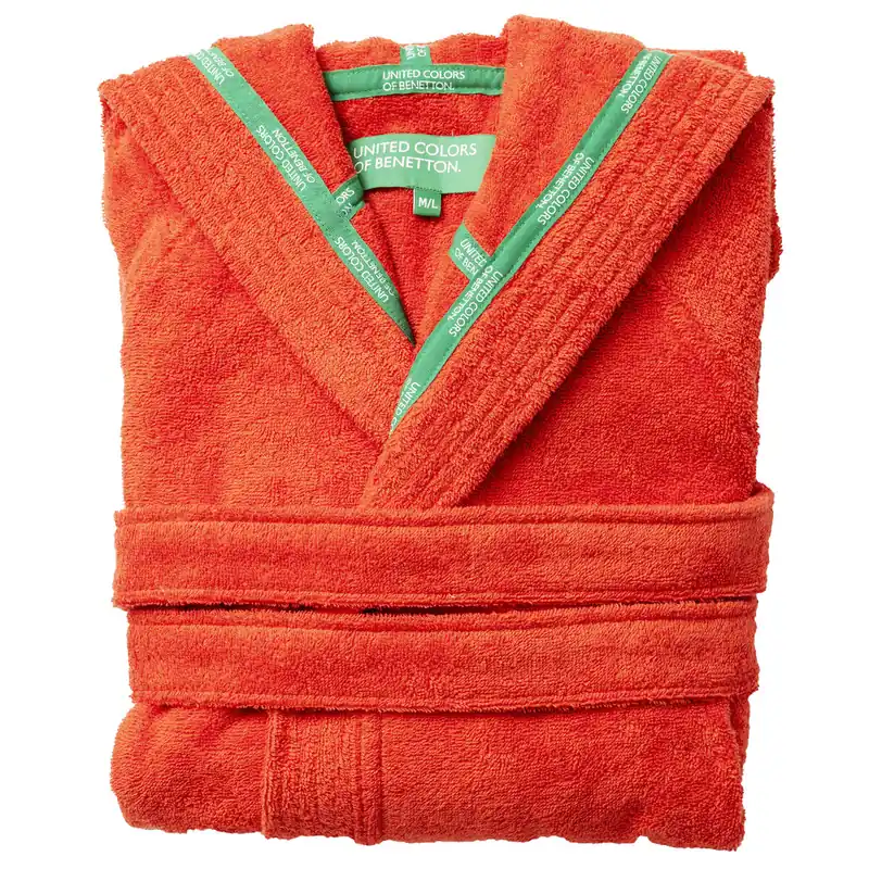 Albornoz Benetton 360 Gsm 100% Algodón, Talla: L/Xl - Textil